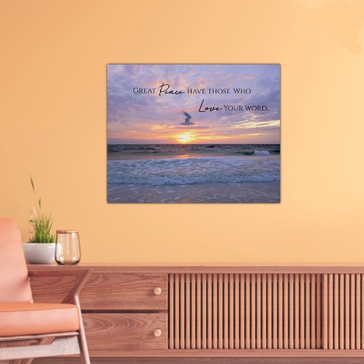 Great Peace Pastel Pastel sunset Poster