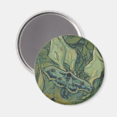 Great Peacock Moth by Vincent van Gogh Magnet (Vorderseite/Rückseite)