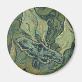 Great Peacock Moth by Vincent van Gogh Magnet (Vorne)