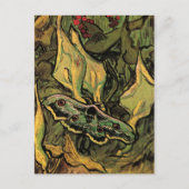 Great Peacock Moth by Vincent van Gogh Postkarte (Vorderseite)