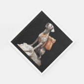 Great Pitbull Dane Serviette (Ecke)