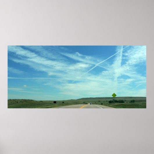 Great Plains Road, Colorado Poster (Vorne)