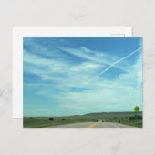 Great Plains Road, Colorado Postkarte (Vorne/Hinten)