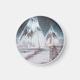 Great Plains Tipi Magnet