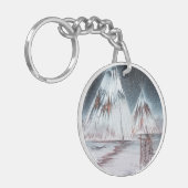 Great Plains Tipi Schlüsselanhänger (Vorderseite links)