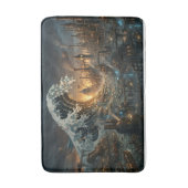 Great Plastic Trash Wave - Steampunk Bath Mat Badematte (Vorderseite Vertikal)