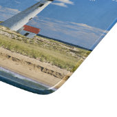 Great Point Lighthouse Nantucket MA Cutting Board Schneidebrett (Ecke)