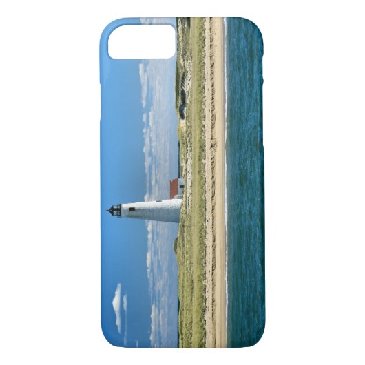 Great Point Lighthouse Nantucket MA iPhone Case (Rückseite)
