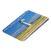 Great Point Lighthouse Nantucket MA Magnet (Linke Seite)