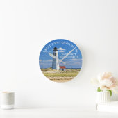 Great Point Lighthouse Nantucket MA Uhr (Zuhause)