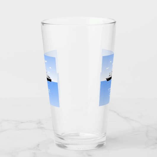 Great Pool Party Glas (Links)