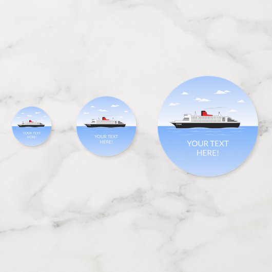 Great Pool Party Konfetti (Rückseiten)