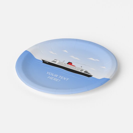 Great Pool Party Pappteller (Schrägansicht)