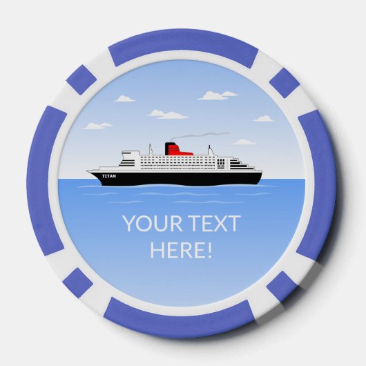 Great Pool Party Pokerchips (Rückseite)