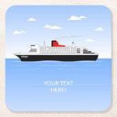 Great Pool Party Rechteckiger Pappuntersetzer (Vorderseite)