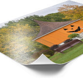 Great Pumpkin Gazebo, Newport, Vermont Fotodruck (Ecke)