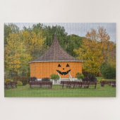 Great Pumpkin Gazebo, Newport, Vermont Puzzle (Horizontal)