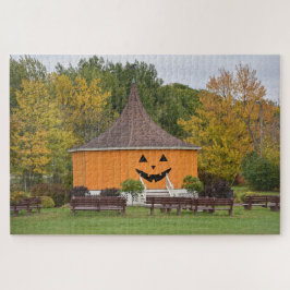 Great Pumpkin Gazebo, Newport, Vermont Puzzle