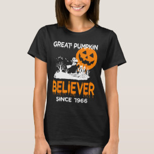Great Pumpkin Glaube Halloween Spaß Grafik T-Shirt