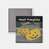 Great Pumpkins Magnet (Vorderseite/Rückseite)