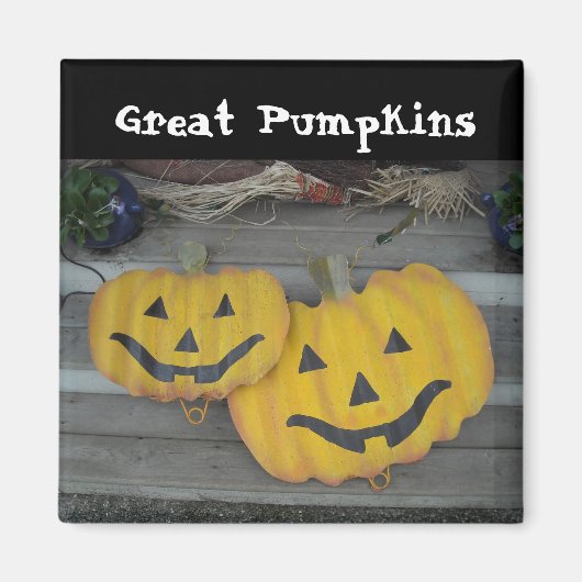 Great Pumpkins Magnet (Vorne)