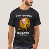 Great Pumpkjn Glaube Seit 1966 Halloween Funny T-Shirt (Vorderseite)