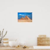 Great Pyramid Khufu & Cheops Poster (Küche)