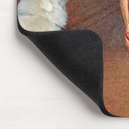 Great Pyrenäen 6 - Zwei Tänzer Mousepad (Ecke)