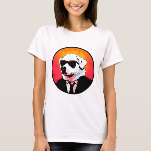 Great Pyrenäen Dog Businessman T-Shirt