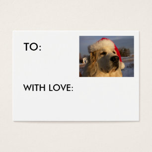 Great Pyrenäen GIFT TAG - MIT LIEBE: