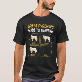 Great Pyrenäen Guide to Training Dog Obedience T-Shirt