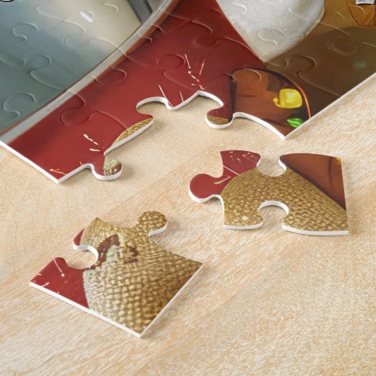 Great Pyrenäen Holiday Baker: Feierliche Weihnacht Puzzle (Seite)