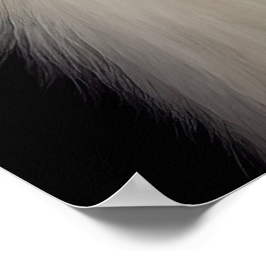 Great Pyrenäen Hund in St. Patrick's Day Dress Poster (Ecke)