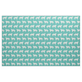 Great Pyrenäen Hund Türkis Stoff (Fat Quarter (45,7 x 55,9 cm))