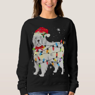 Great Pyrenäen Hund Weihnachten Weihnachten Weihna Sweatshirt