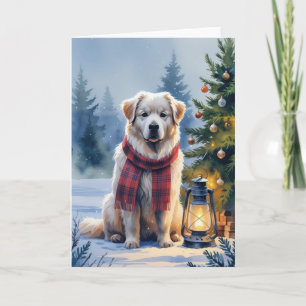 Great Pyrenäen Hund Weihnachtsgrüße Karte