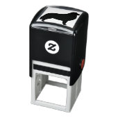 Great Pyrenäen Hunde Rasse Silhouette Permastempel (Produkt)