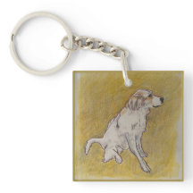 Great Pyrenäen Schlüsselanhänger