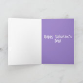 Great Pyrenäen Valentinstag Dankeskarte (Innenseite)