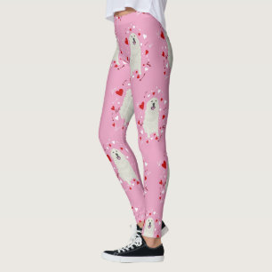Great Pyrenäen Valentinstag Leggings