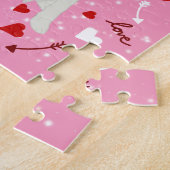 Great Pyrenäen Valentinstag Puzzle (Seite)