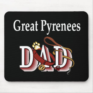 Great Pyrenäen VATER Mousepad