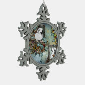 Great Pyrenäen Weihnachten Snowflake Ornament - Bl (Links)