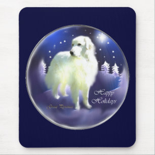 Great Pyrenäen Weihnachtsgeschenke Mousepad