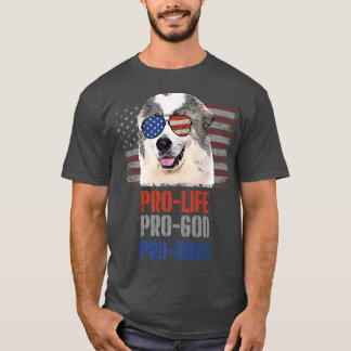 Great Pyrenee Pro Life Pro God Pro Hunde Premium T-Shirt
