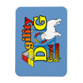 great_pyrenees_Agility Magnet (Vertikal)