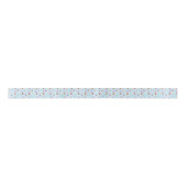 Great Pyrenees Birthday Satin Ribbon in Blue Satinband (Vorderseite)