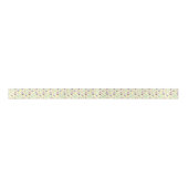 Great Pyrenees Birthday Satin Ribbon in Yellow Satinband (Vorderseite)