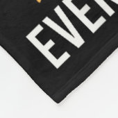 Great Pyrenees Christmas I'm Fine Everything Is Fi Fleecedecke (Ecke)