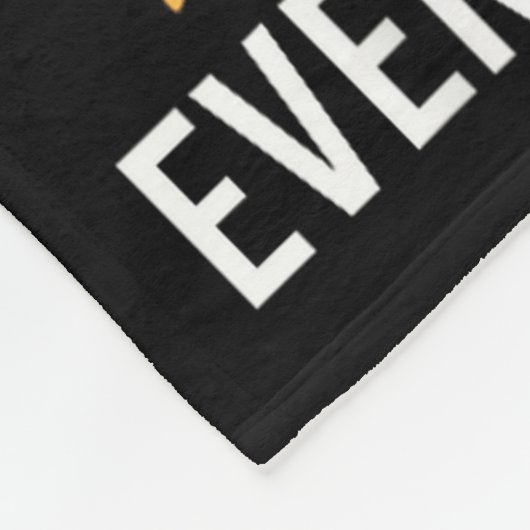 Great Pyrenees Christmas I'm Fine Everything Is Fi Fleecedecke (Ecke)